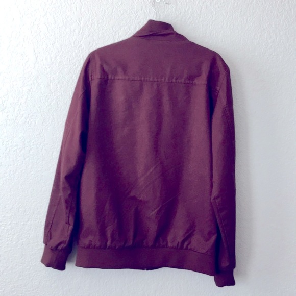 DWAR Men’s Dark Red utility jacket. Size M - Picture 6 of 10